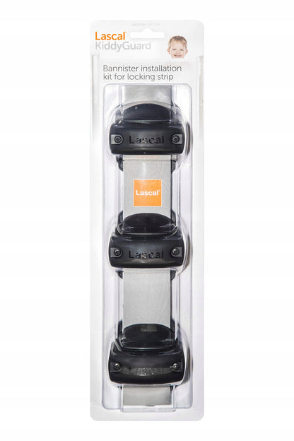 LASCAL KiddyGuard sada pro zábradlí schodiště pro uzavírací pásek 14-50 mm