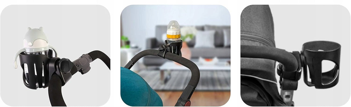 ZUGATI supporto universale per bicchiere per passeggino, bicicletta, monopattino