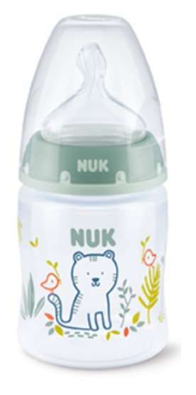 NUK First Choice+ BOTTIGLIA 150 ml 0-6 m indicatore di temperatura