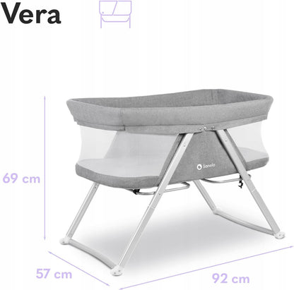 LIONELO VERA 3 az 1-ben összecsukható utazóágy 9 kg-ig