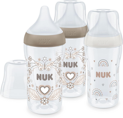 NUK Perfect Match Starterset Babyflaschen 260ml x3