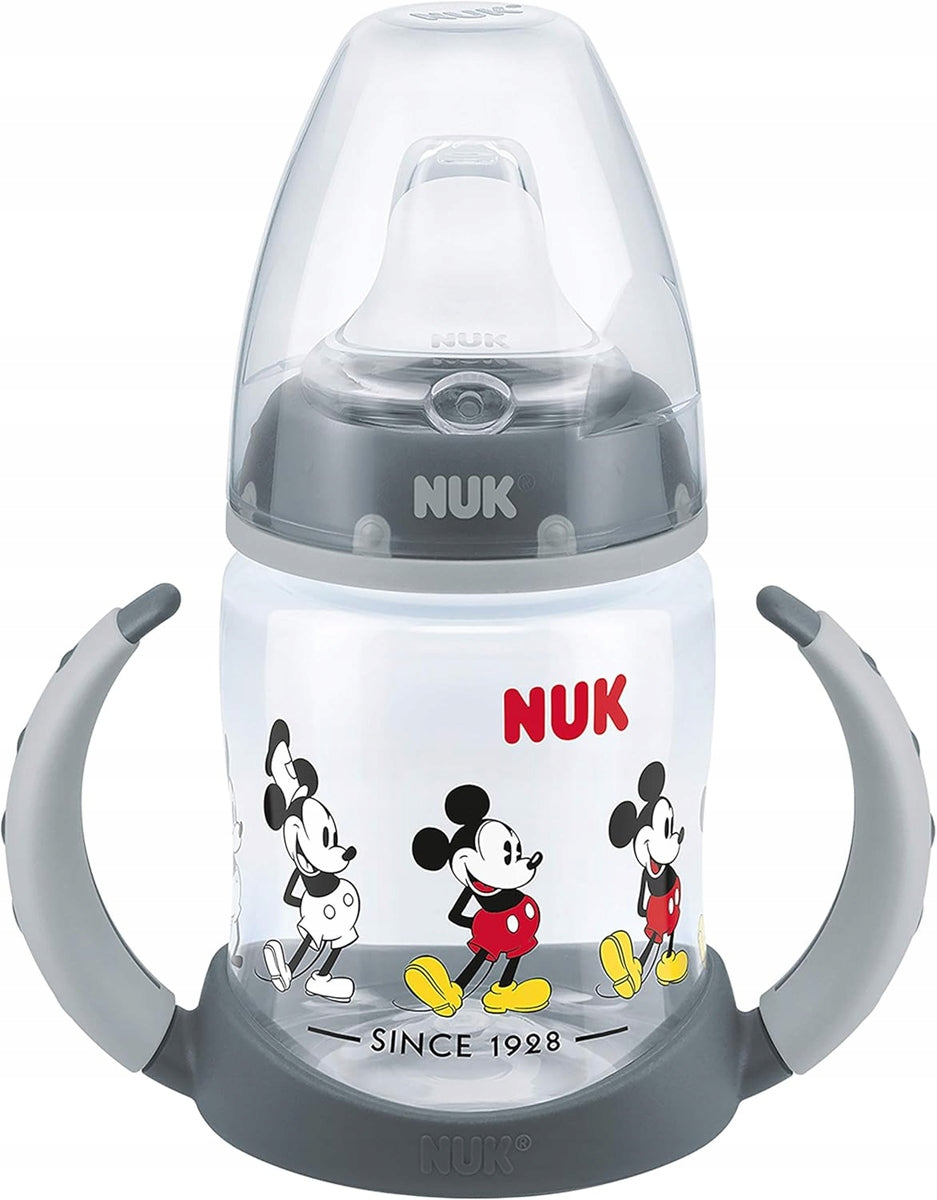 NUK Vaso de aprendizaje Mickey BEKER 150 ml con indicador de temperatura 6 m+