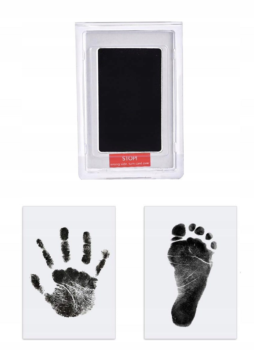 NABANCE BABY encre et 2 feuilles pour empreintes de mains et pieds 9,9 x 14,5 cm 1 pièce