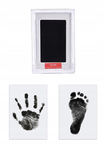 NABANCE BABY encre et 2 feuilles pour empreintes de mains et pieds 9,9 x 14,5 cm 1 pièce