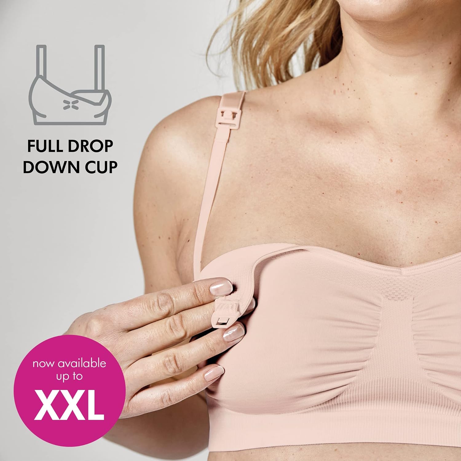 MEDELA KEEP COOL ULTRA varrás nélküli szoptatós melltartó XL