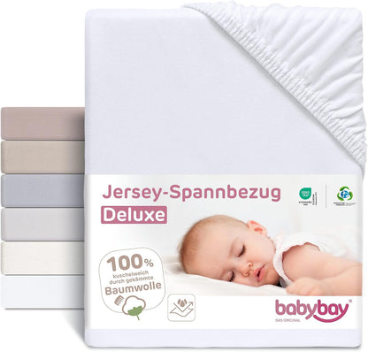 BABYBAY fitted sheet with membrane for Maxi, Midi, Boxspring, Comfort and Comfort Plus models