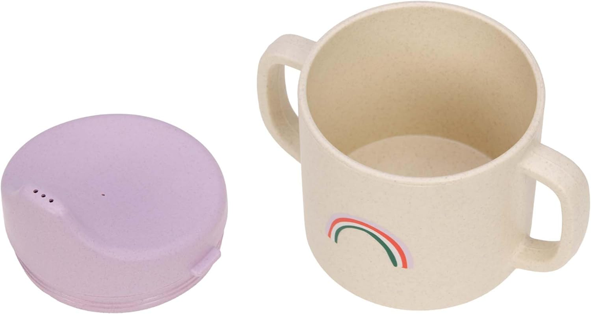 LASSIG Sippy Cup Happy Rascals Heart csőrös pohár 150 ml 6 hó+