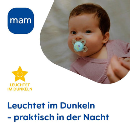 MAM Supreme Night silicone pacifier 0–6 months