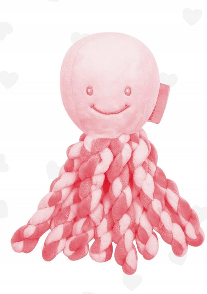 NATTOU octopuscuddly toy with music boxage 0 +colour pinkheight 20 cmmaterial polyesterfree from harmful