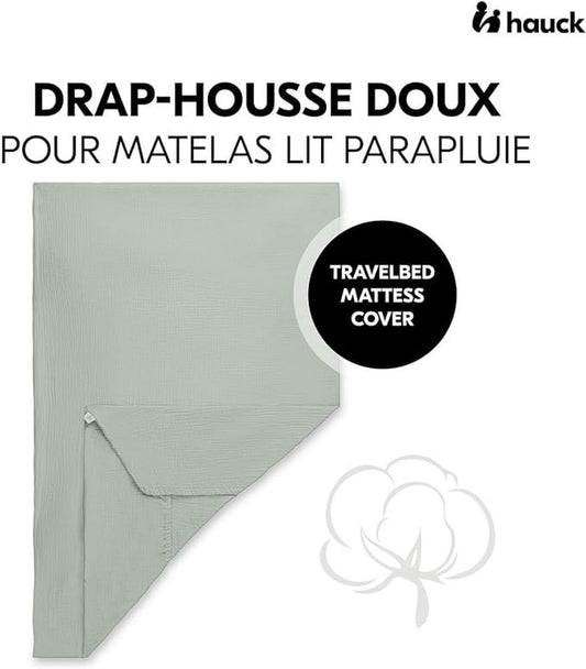 HAUCK Travel Bed προστατευτικό σεντόνι για στρώμα 120x60