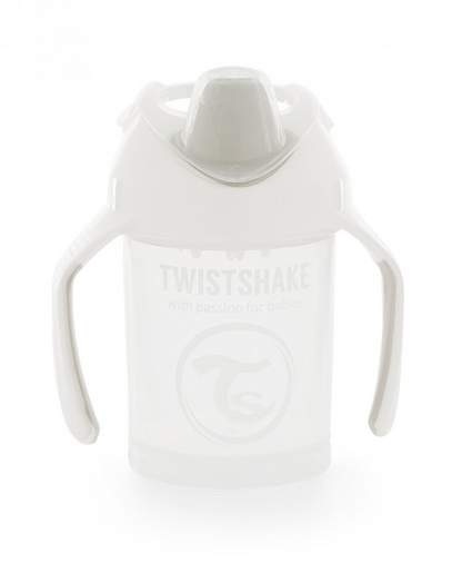 TWISTSHAKE Mini Cup cseppmentes itatópohár szívószállal és keverővel 230 ml 4 hónap+