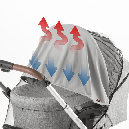 REER ShineSafe 3w1 osłona przeciwsłoneczna moskitiera UPF50+