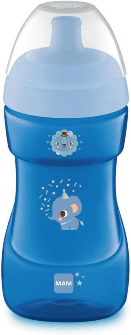 MAM Sports Cup antilekbeker drinkfles 330 ml 12 m+