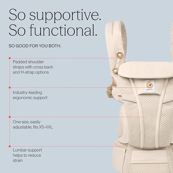 ERGOBABY OMNI BREEZE ergonomikus babahordozó