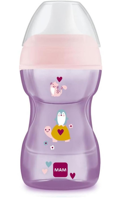 MAM Fun To Drink vaso antiderrame con boquilla 270 ml 8 m+