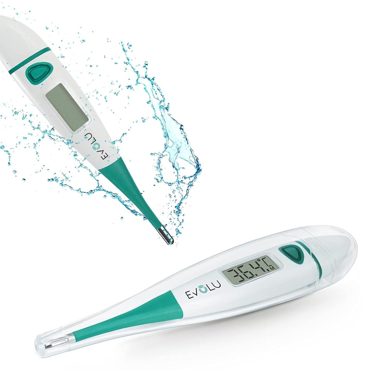 EVOLU DMT-4318 digitale thermometer met flexibele tip + etui 10 seconden