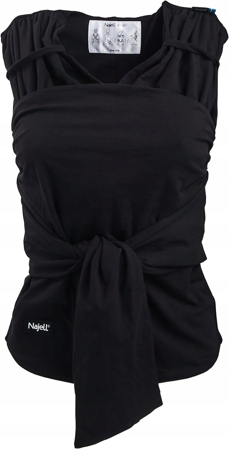 BEABA NAJELL WRAP draagdoek voor baby's 2-in-1 maat S/M