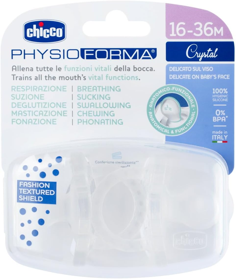 CHICCO PhysioForma Crystal cumlíky x2 16–36 mes. LUXE
