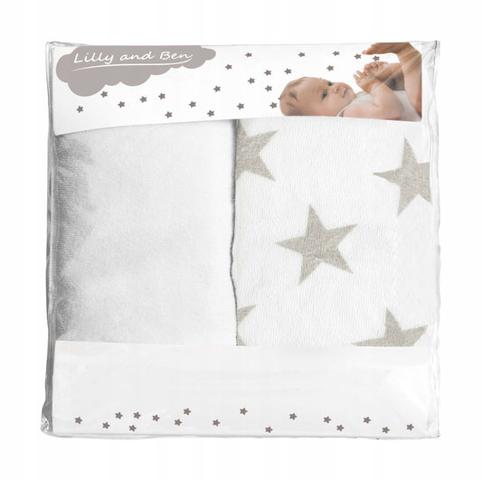 LILLY&BEN pokrowiec na przewijak frotte 50x70 x2