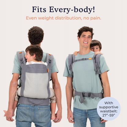 Μάρσιπος BECO TODDLER με πόρπες 9-27kg 3d mesh
