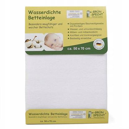 NATURSPECHT waterproof mattress protector 50x70 cm
