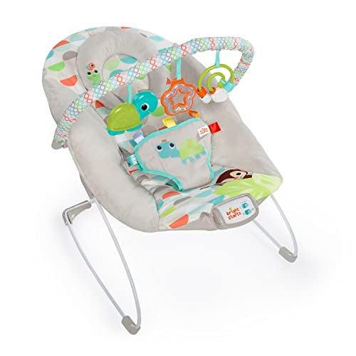 Bright Starts Happy Safari bouncer with melodies and vibrations