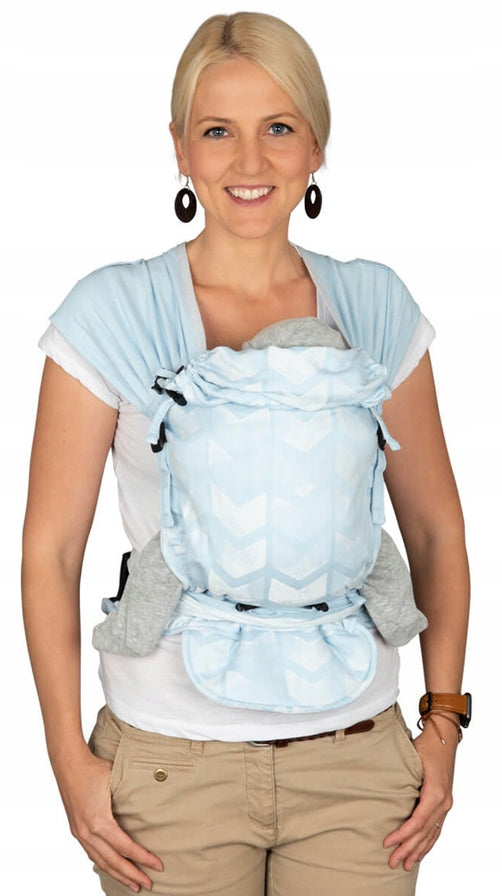 HOPPEDIZ hop-tye buckle ergonomikus babahordozó 0–30 hónapos korig