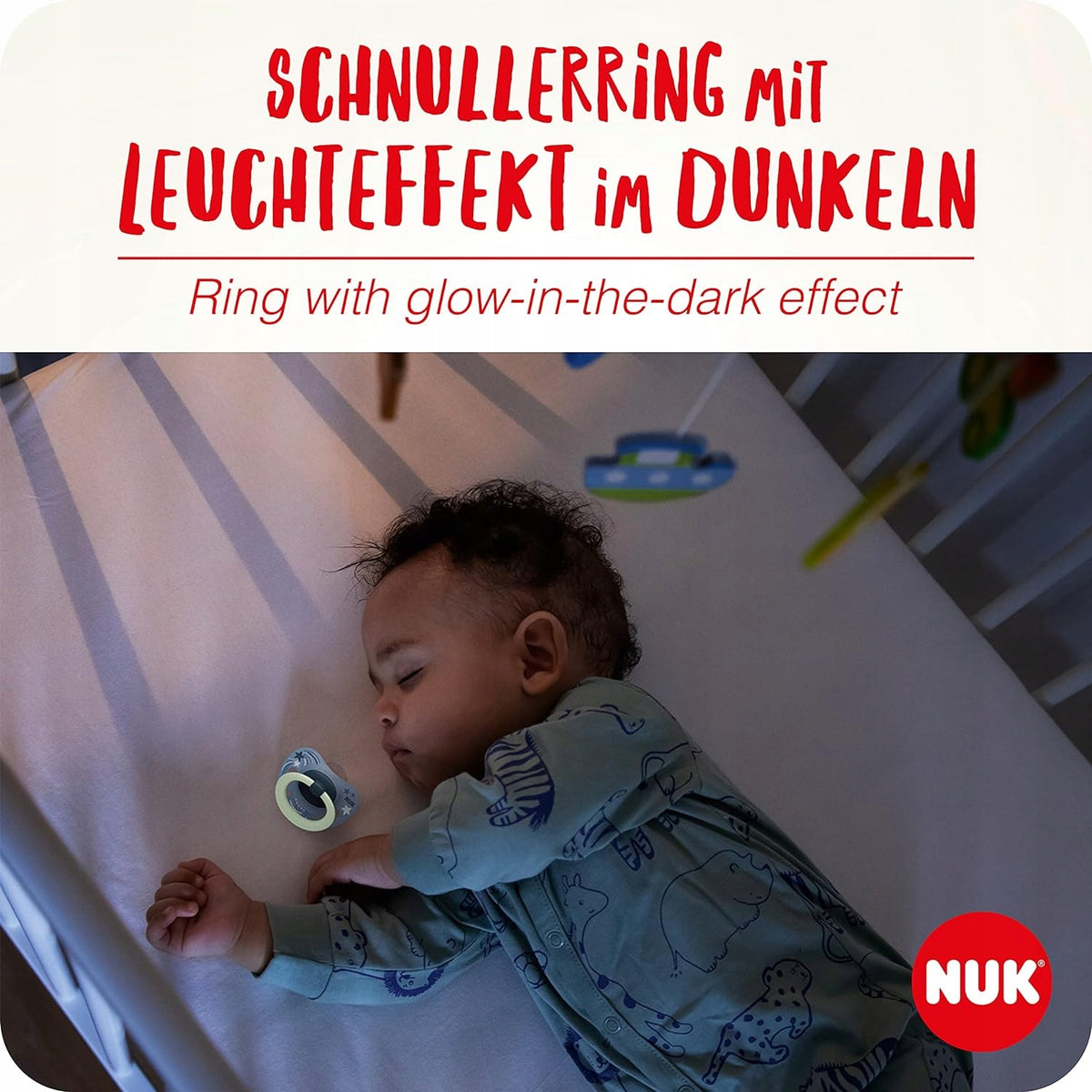 NUK SIGNATURE DAY&NIGHT upokojujúci cumlík x4 6-18 mes.