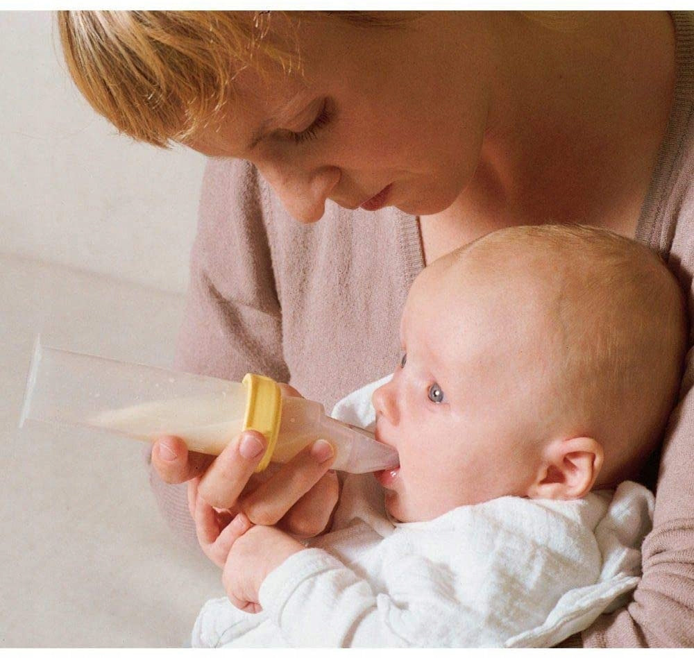 MEDELA Softcup zestaw butelka z silikonową łyżeczką