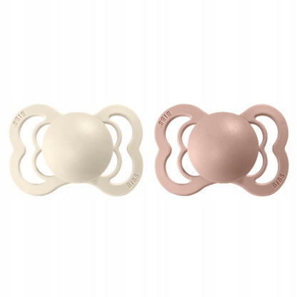 BIBS SUPREME 2 silicone teats, symmetrical