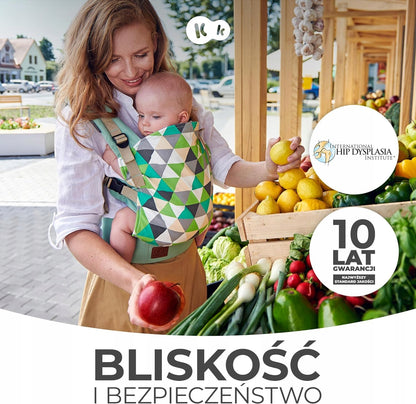 KINDERKRAFT NINO CONFETTI ergonomikus babahordozó
