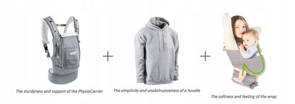 LOVE RADIUS nosidełko ergonomiczne z kapturem HOODIE CARRIER