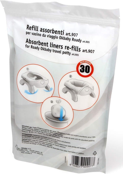 OK BABY Refill travel potty bags 30 pieces