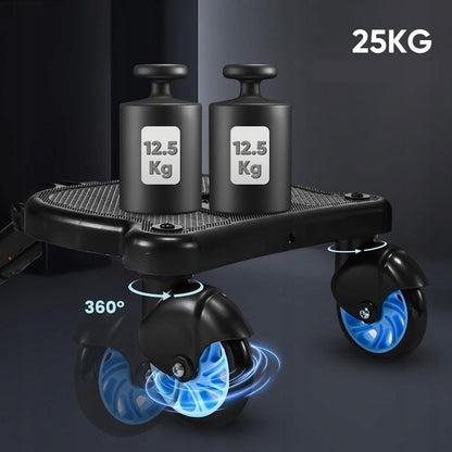 FNRIDS univerzális testvérfellépő babakocsihoz, teherbírás 25 kg