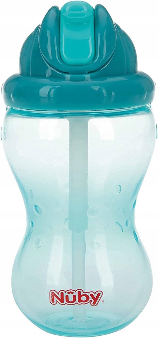 NUBY Flip-it Cupdrip cupage 12 m+green colourcapacity 360 mlmaterials polypropylene, siliconeBPA-freeNew