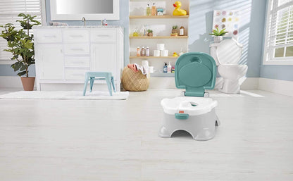 FISHER-PRICE 3 az 1-ben bili, fellépő és WC-szűkítő