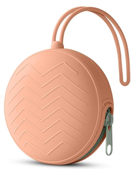 AOLSO custodia universale in silicone per ciuccio diametro 9 cm