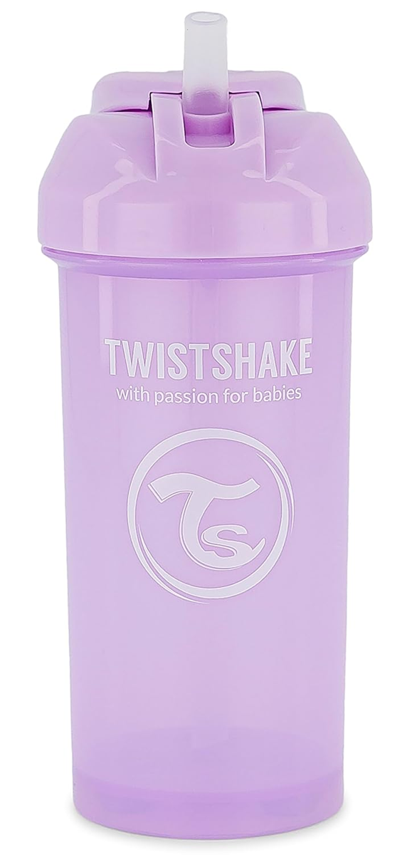 TWISTSHAKE Vaso antiderrame con pajita 360 ml 6 m+