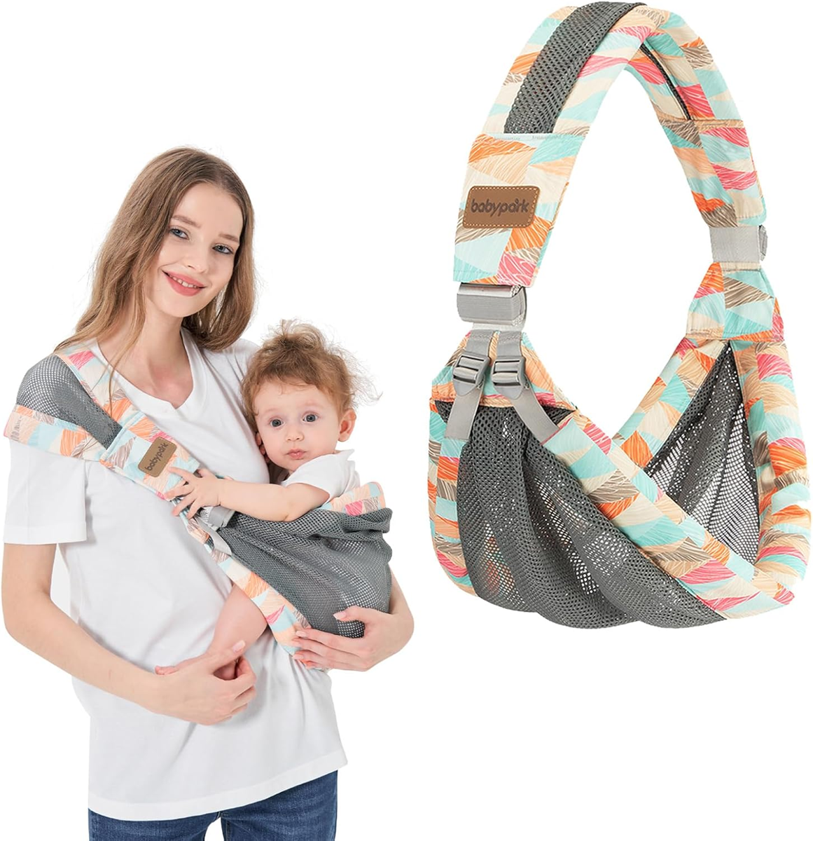 IULONEE porte-bébé CEINTURE écharpe jusqu'à 20kg