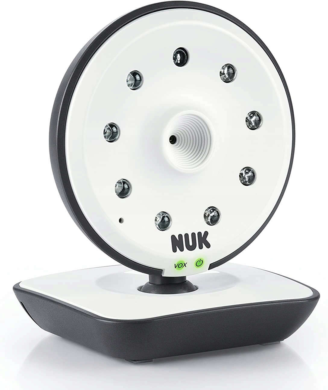 NUK dodatkowa kamera do niani elektronicznej Eco Control 550VD, biało-grafitowa, tryb Eco i FHSS