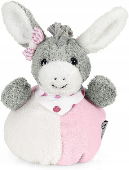 STERNTALER Âne Emmi peluche avec papier bruissant 15 cm