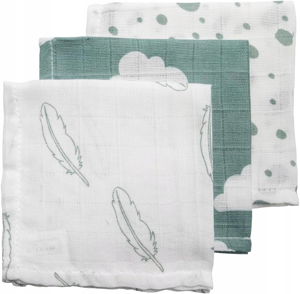 MEYCO BABY mussole per neonati 70x70 cm x3