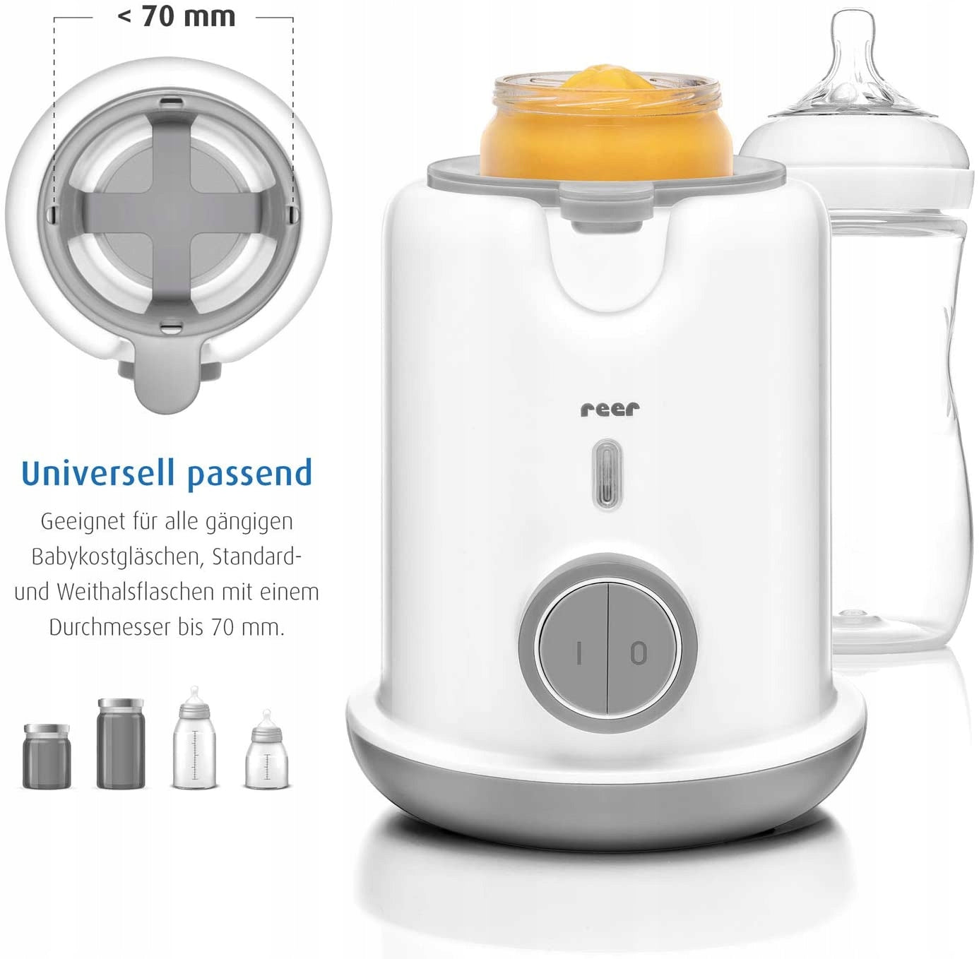 REER TURBOFOOD podgrzewacz do butelek 90sek