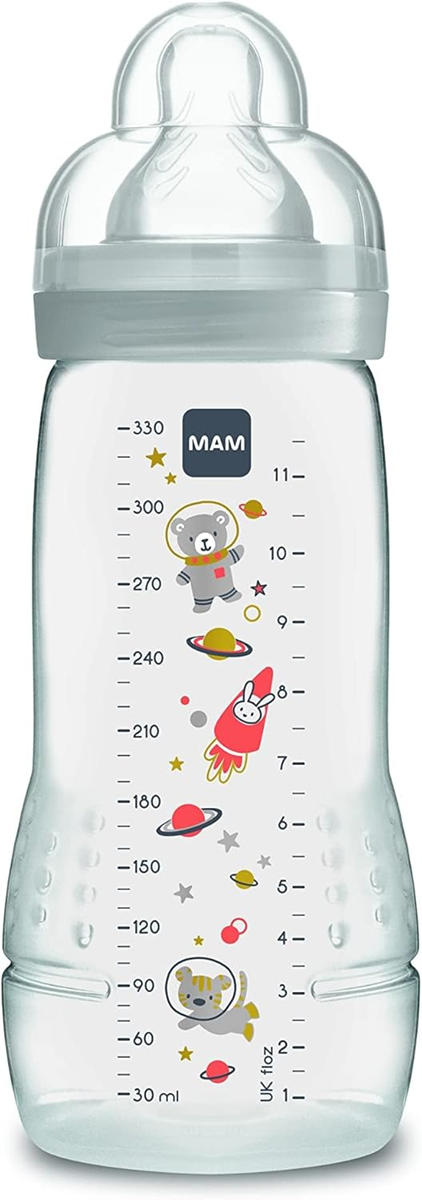 MAM Easy Active fles 330 ml 4 m+ speen 3