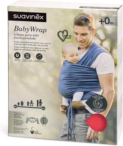 SUAVINEX rugalmas hordozókendő 0–8 kg