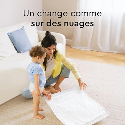 Lillydoo changing mats 60x60 cm x10 hypoallergenic
