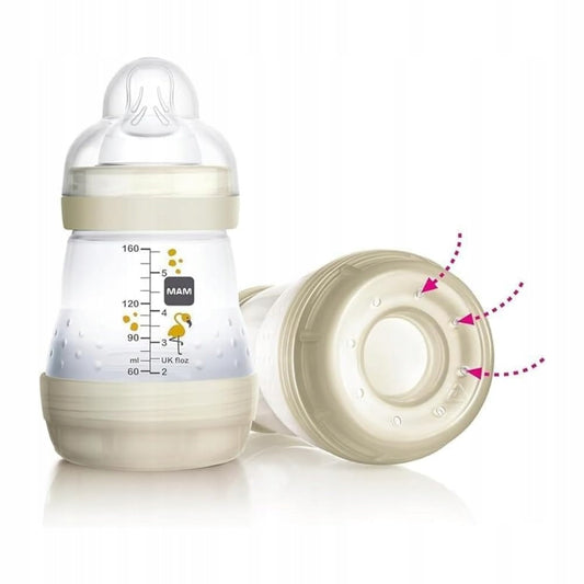 MAM Easy Start hasfájás elleni cumisüveg x2 160ml 0+
