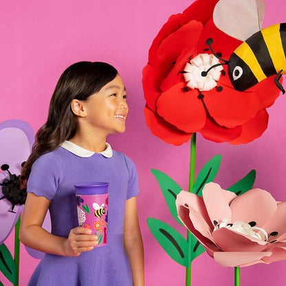 MUNCHKIN WildLove HRNČEK NEKAPAJÚCI náustok 360° VČIELKA 1 kus