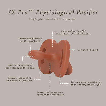 SUAVINEX SELECTION szilikon nyugtató cumi 0–6 hónap