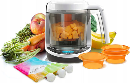 BABY BREZZA Deluxe 3-in-1 stoomkoker en mixer 900 ml